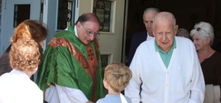 Catholics welcome Fr. Bove to Norwich